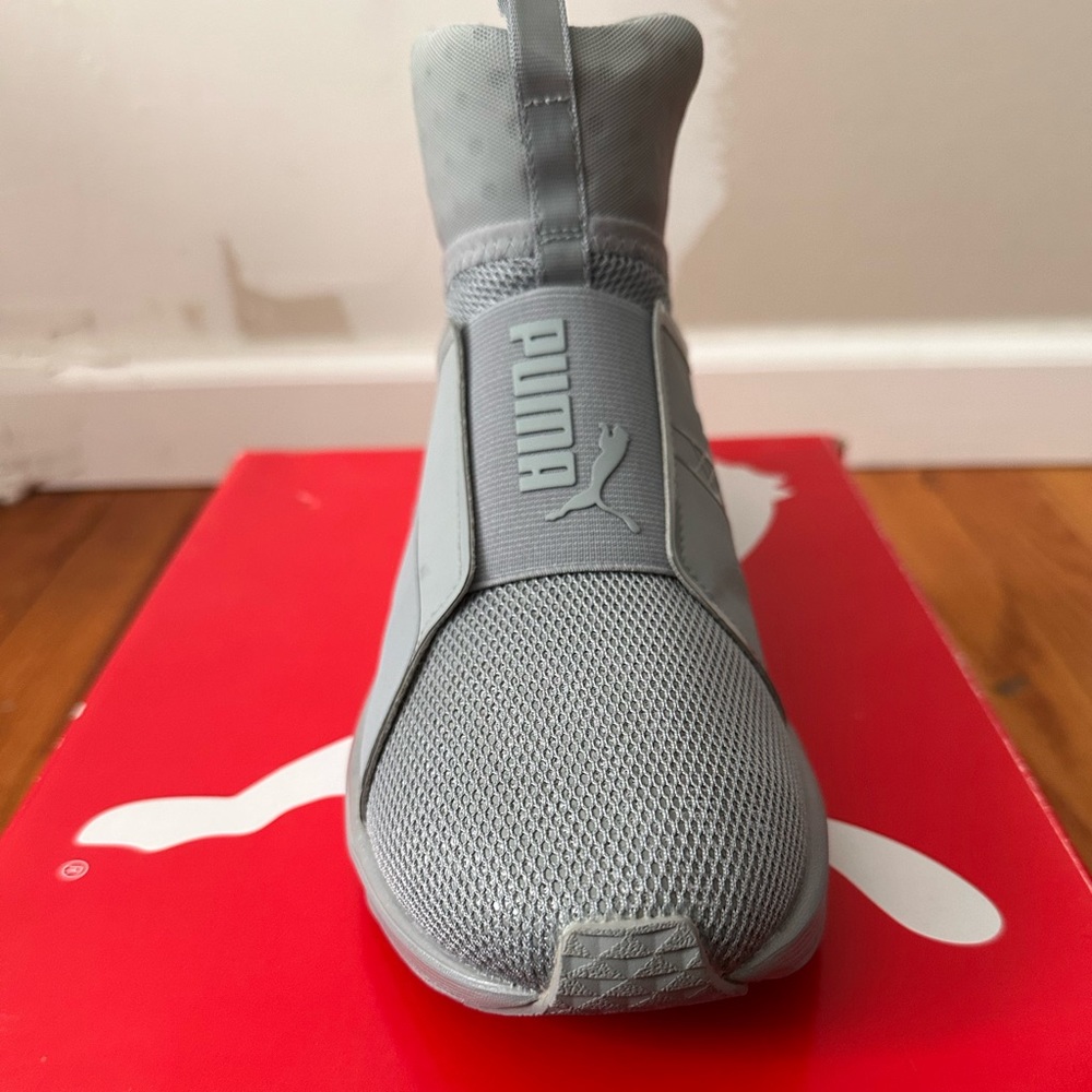 Gray Puma Sneakers